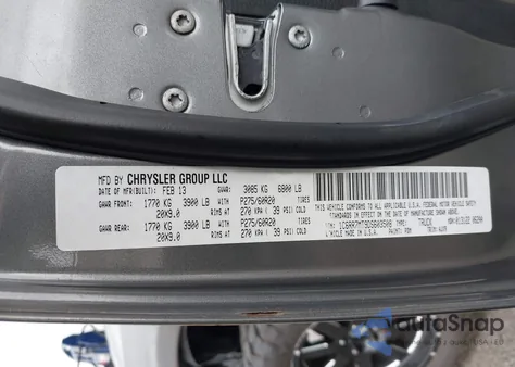 2013 Ram 1500 Sport из США, поврежденный, VIN 1C6RR7MT9DS603508